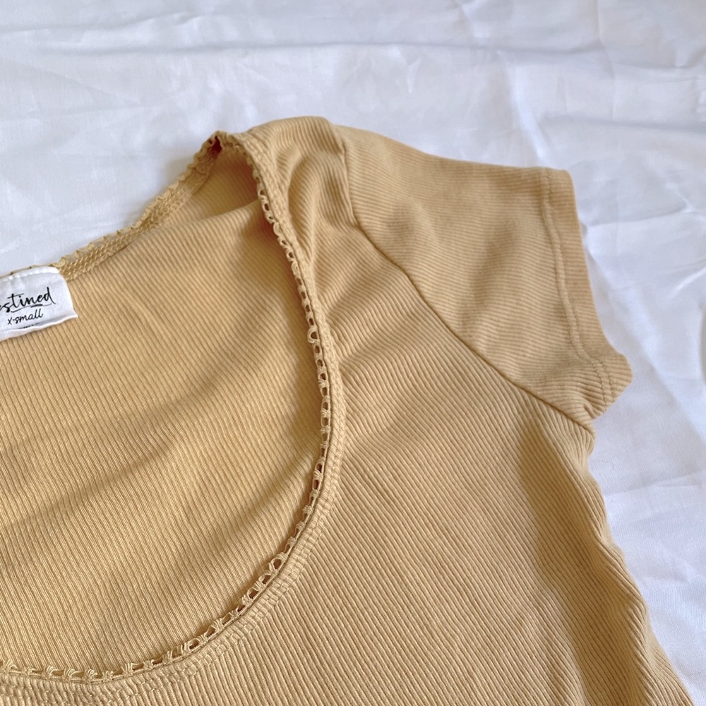 Destined XS yellow top